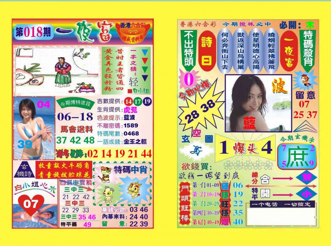 018期一夜富[图]