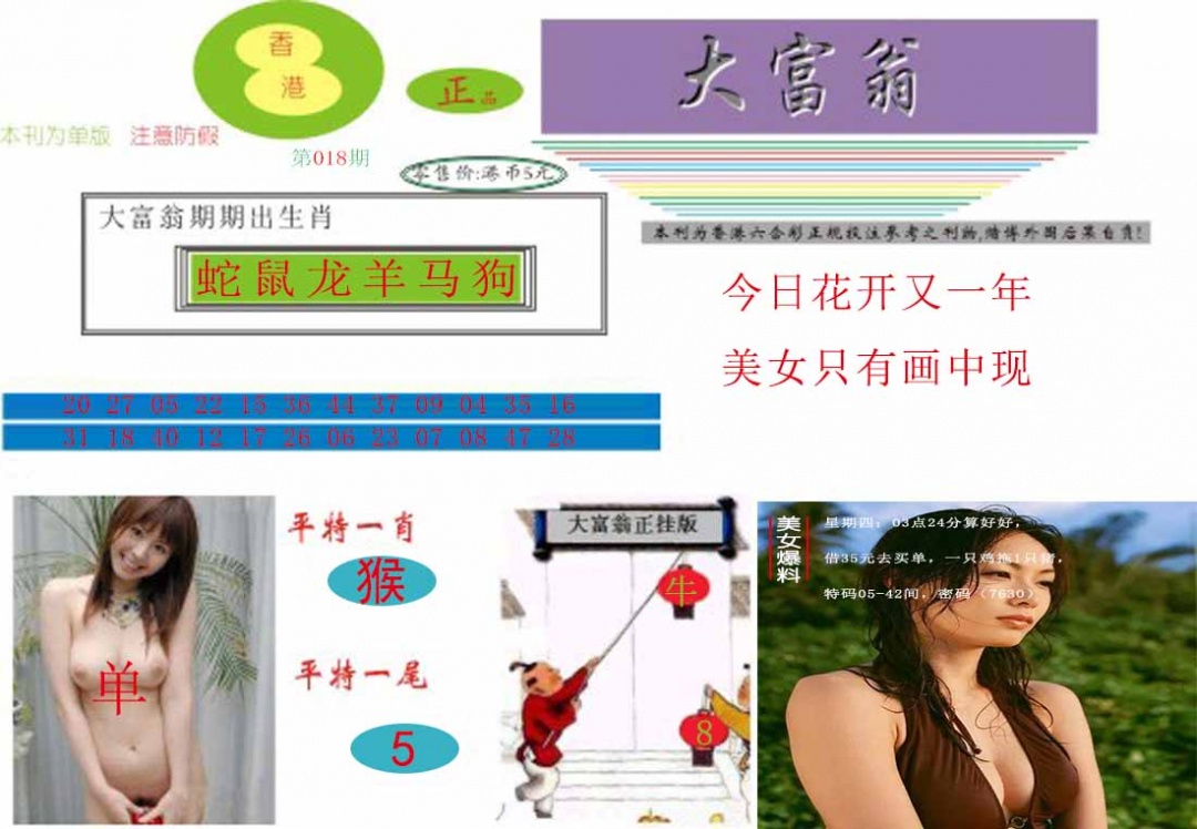 018期大富翁[图]