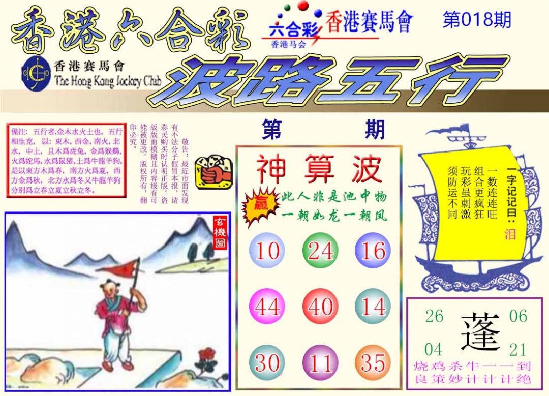 018期波路五行[图]