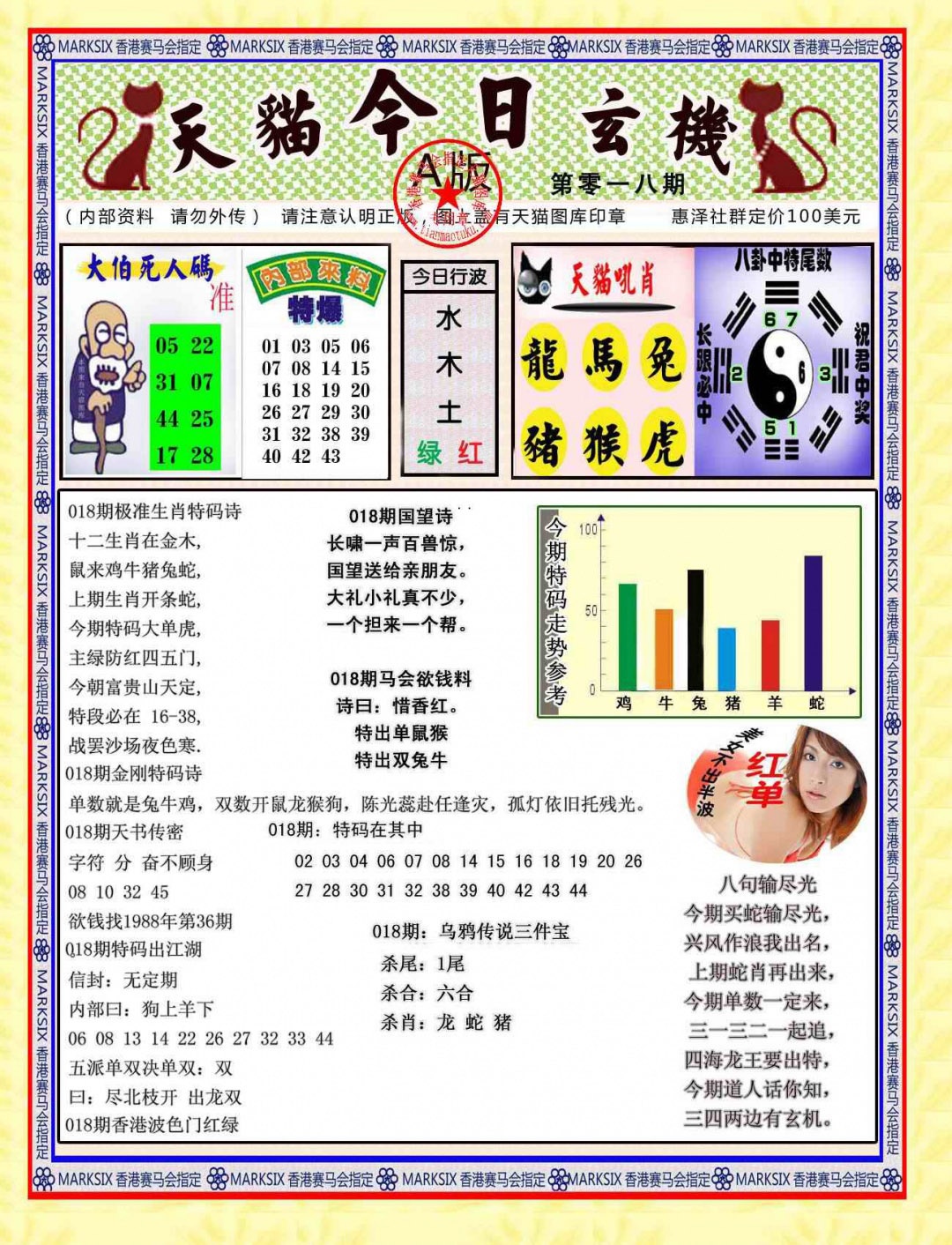018期今日玄机图A[图]