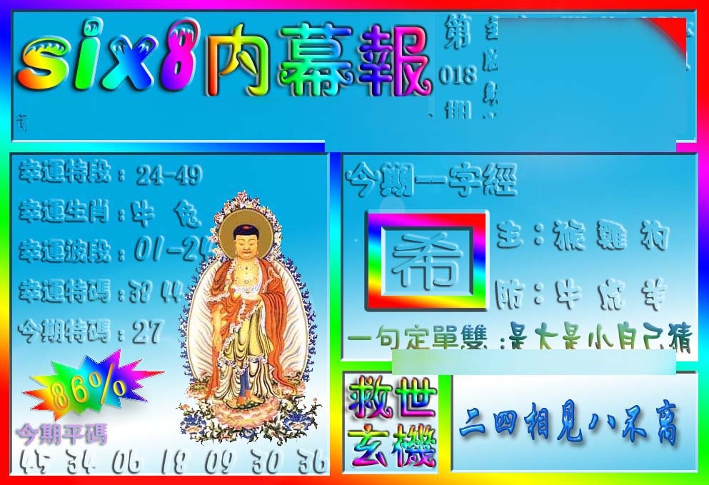 018期在线内幕报[图]