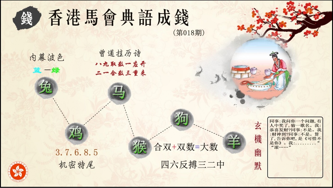 018期典语成钱[图]